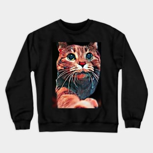 Chonky kitty Crewneck Sweatshirt